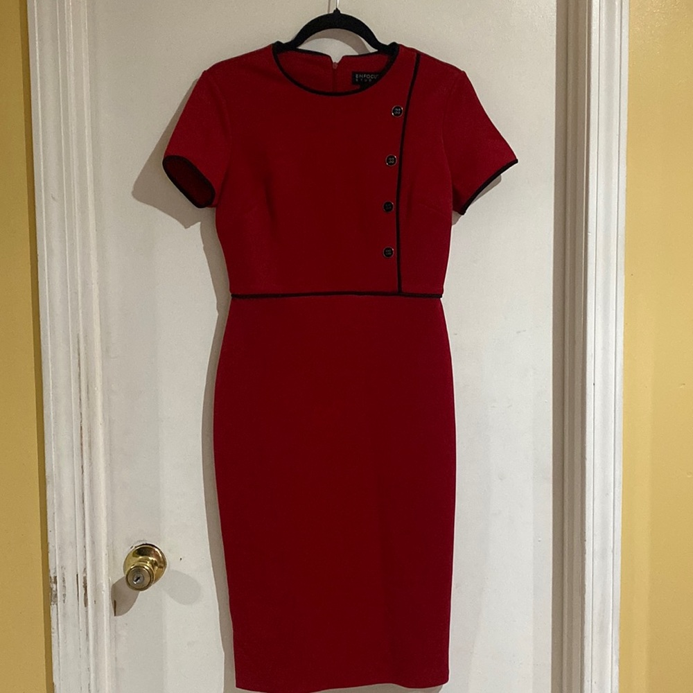 Fitted workwear dress